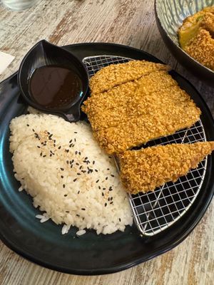 Tonkatsu at Okashi Sanda in Madrid