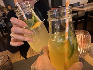 aperetifs  at La Brocca in Homburg