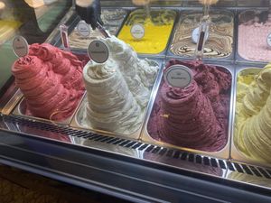 Vegan flavours   at Anita La Mamma Del Gelato in New York City
