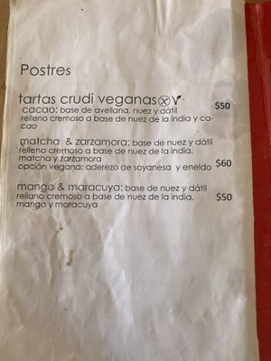 Desert  at Umami in Mazunte