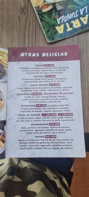  at La Jungla Veg in Bucaramanga