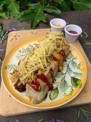 Choriperro at La Jungla Veg in Bucaramanga