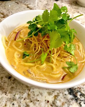 Vegan Khao Soi  at SoCo Vedge in Narragansett