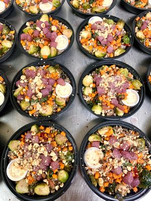 Vegan Harvest Buddha Bowl  at SoCo Vedge in Narragansett