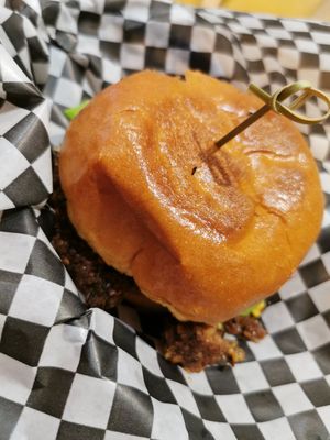 Cheezeburger at Burger Fiancé in Montreal