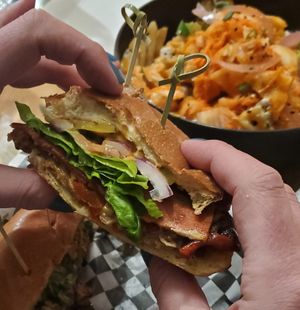 Burger fiancé at Burger Fiancé in Montreal