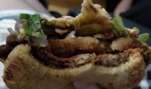 Fiancé burger at Burger Fiancé in Montreal