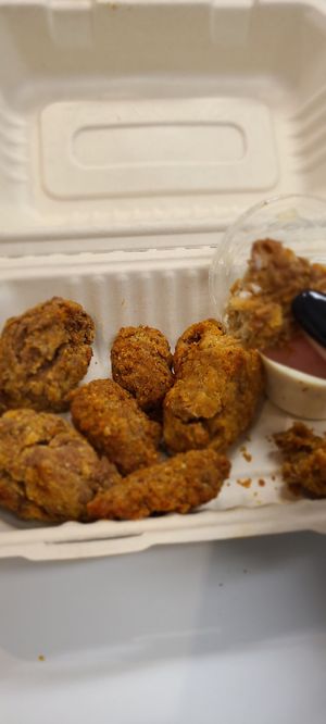 Nuggies at Burger Fiancé in Montreal