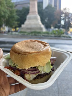 Fiancé burger. Must try    at Burger Fiancé in Montreal