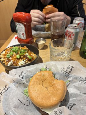   at Burger Fiancé in Montreal