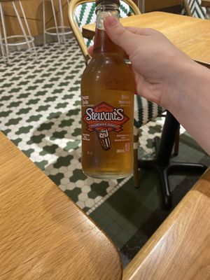 Cream Sodaa  at Burger Fiancé in Montreal