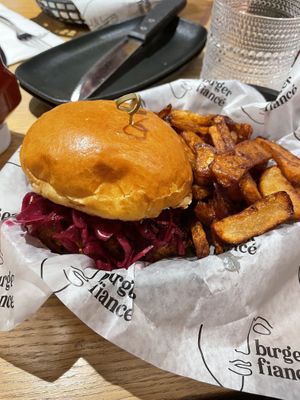   at Burger Fiancé in Montreal