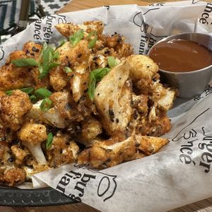 House Cauliflower Bites  at Burger Fiancé in Montreal