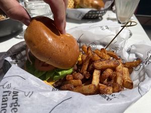   at Burger Fiancé in Montreal