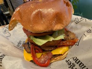 Fiance burger at Burger Fiancé in Montreal