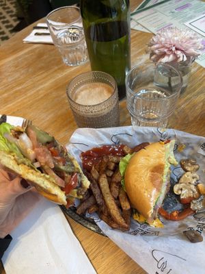   at Burger Fiancé in Montreal