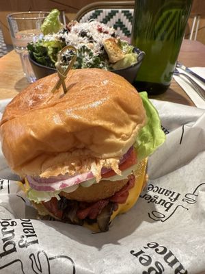   at Burger Fiancé in Montreal