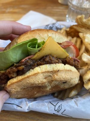   at Burger Fiancé in Montreal