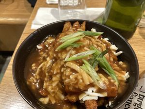 side order of vegan poutine at Burger Fiance  at Burger Fiancé in Montreal