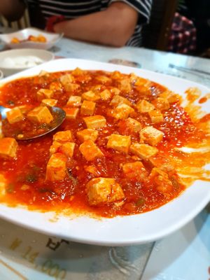 mapo tofu at Hwang-Geumlyong 황금룡 in Seoul