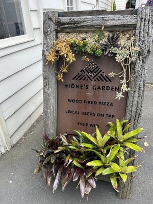 The garden is tucked away and private! Look out for the sign  at Hone's Garden in Northland