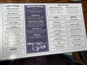 Spring menu at Bonez in Crested Butte