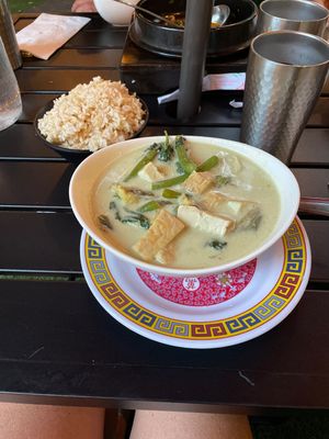 Green Curry at Olay's Thai Lao Cuisine in Honolulu