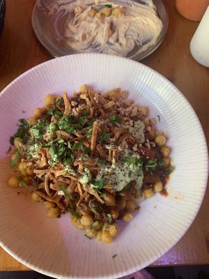   at Hummus and Company in Barcelona