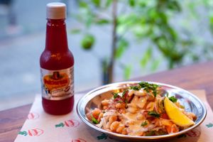 Bean Salad Antalya Style at TURP in Istanbul