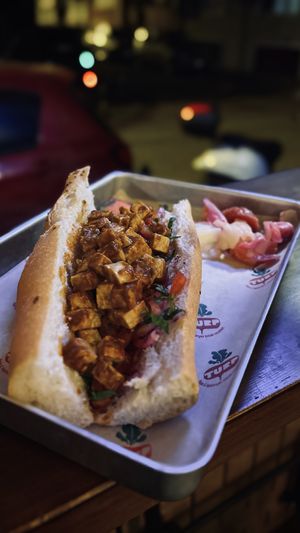 Great portion size for the sandwich! at TURP in Istanbul