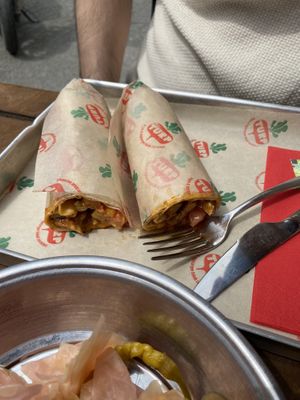 Turp style vegan doner 🥙  at TURP in Istanbul