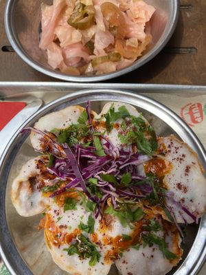 Vegan tantuni   at TURP in Istanbul