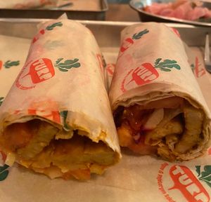 Wrap - super tasty  at TURP in Istanbul