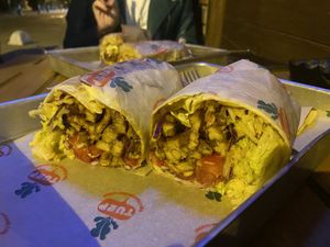 turp style buritto   at TURP in Istanbul