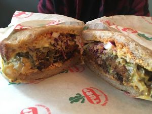 Pastrami sandviç  at TURP in Istanbul