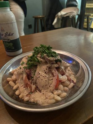 Bean salad  at TURP in Istanbul