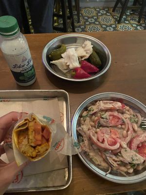 The meal  at TURP in Istanbul