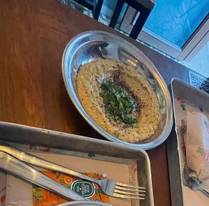 Hummus  at TURP in Istanbul