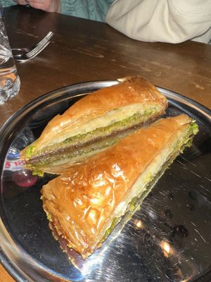 baklava  at TURP in Istanbul