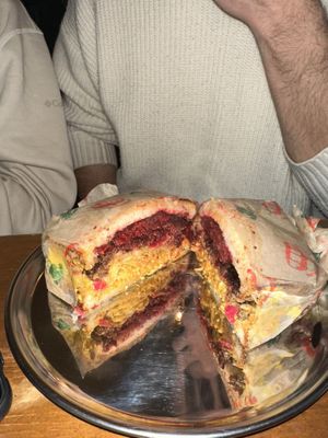 pastrami sandwich   at TURP in Istanbul