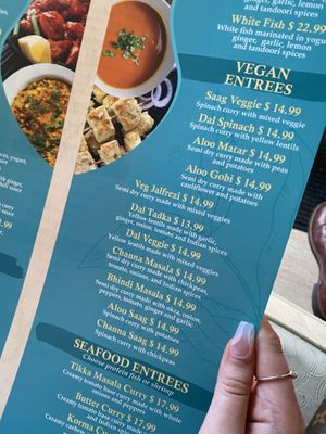New menus 😀  at Discovery Indian Cuisine in Palm Harbor
