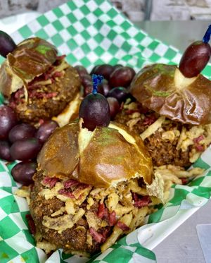 Heat sliders at Karelyns Vegan Soul Café in Orlando