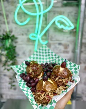 Sliders at Karelyns Vegan Soul Café in Orlando