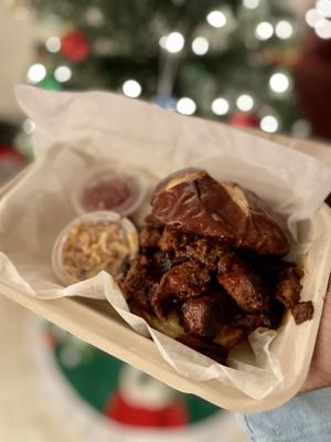 Brunt sandwich at Karelyns Vegan Soul Café in Orlando