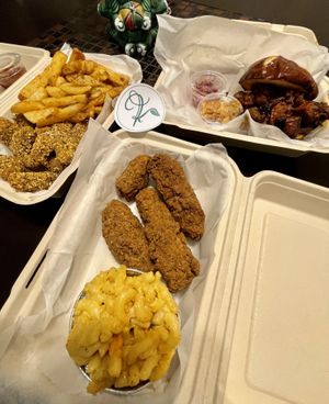 Spread at Karelyns Vegan Soul Café in Orlando