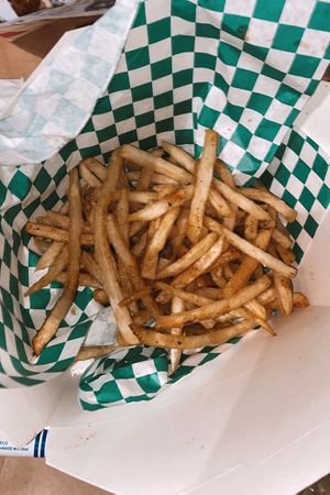 fries!  at Karelyns Vegan Soul Café in Orlando