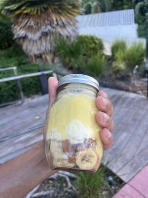 Banana pudding   at Karelyns Vegan Soul Café in Orlando