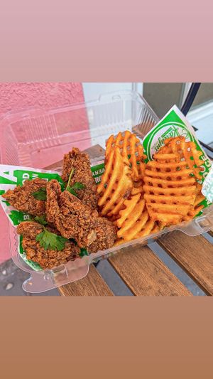 Karelyns Tender Meal at Karelyns Vegan Soul Café in Orlando