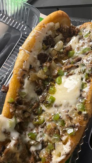 Kev’s Famous cheesesteak!!!! at Karelyns Vegan Soul Café in Orlando