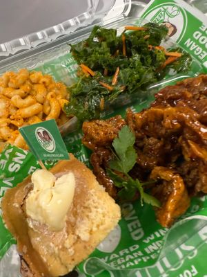 Wing Dream Meal at Karelyns Vegan Soul Café in Orlando